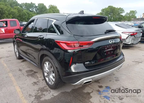 2021 Infiniti Qx50 Luxe Awd из США, поврежденный, VIN 3PCAJ5BB3MF116555